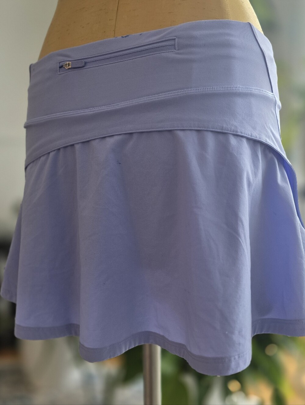 Lululemon Lavender Pleated Tennis Skort Skirt Built In Shorts Size 8 - Picture 4 of 8